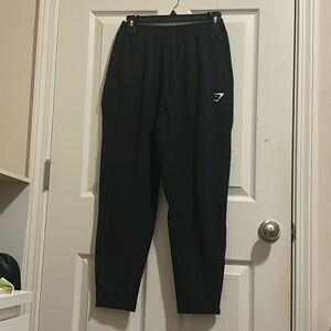 Gym shark joggers (polyester, wind breaker material)